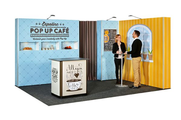 Pop up Magnetic primer postavitve