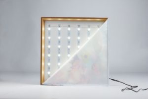 LED slika z lesenim okvirjem - notranjost