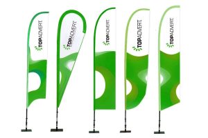 Beach flags - promocijske zastave