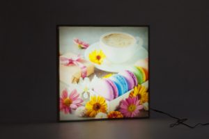 LED slika - efekt osvetlitve
